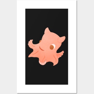 Flapjack Octopus Posters and Art